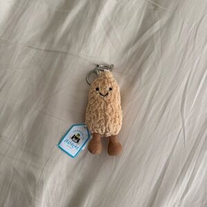 SOLD•Jellycat Amuseables Peanut Keychain